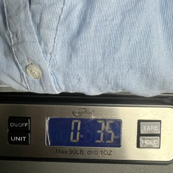 La Tium Womens Academia Lightweight Flowy Chic Preppy Beach Relaxed Shirt Large - Picture 12 of 12